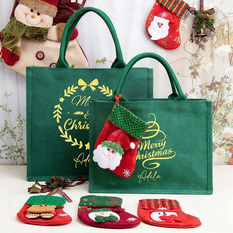 Personalized Name Christmas Gift Bags Special Present for Your Love