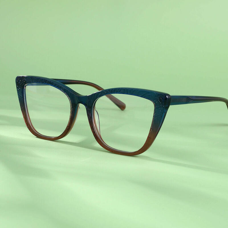 Swerve Cat Eye Pink Glasses