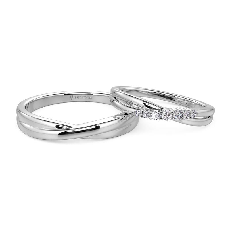 "Every Step With You" Men's Wedding Band