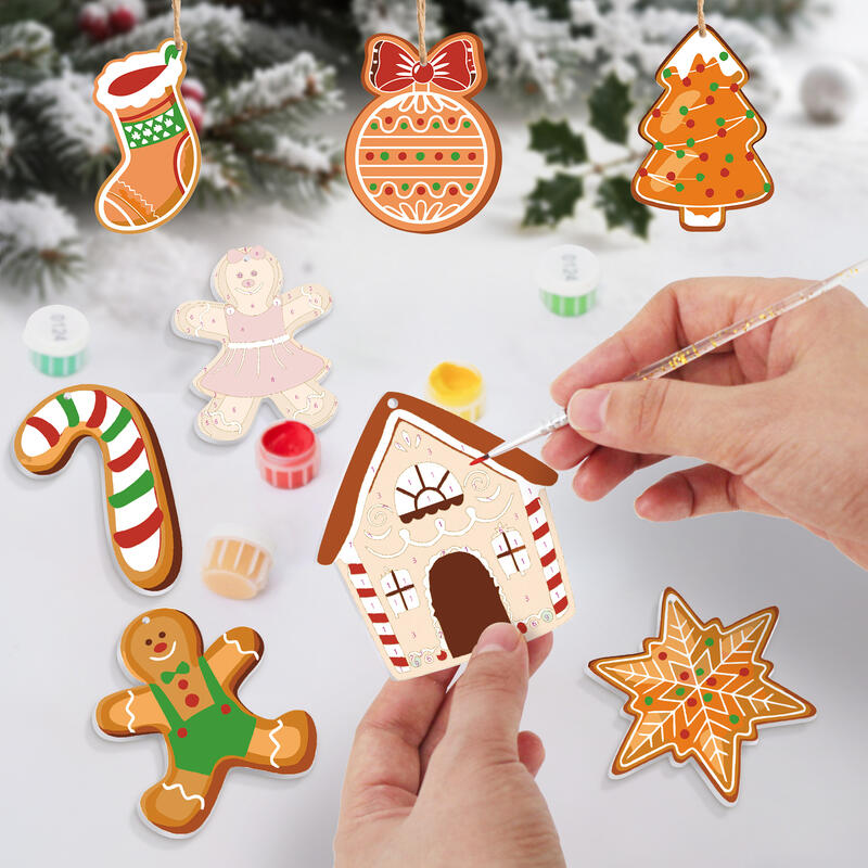 DIY Home Decoration Christmas Ornament Set Interesting Gift for Friends