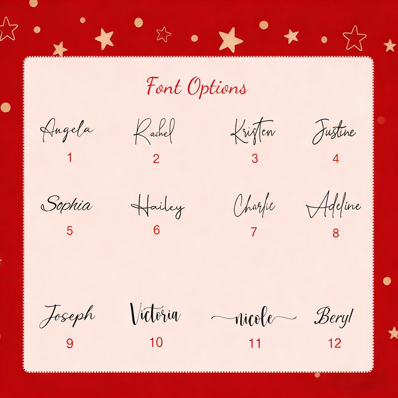 Gepersonaliseerde kerstcadeauzak met eigen naam Grappig cadeau voor familie