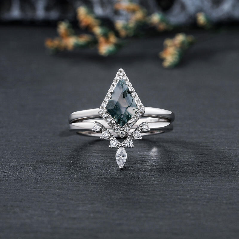 Halo Kit Cut Engagement Rings