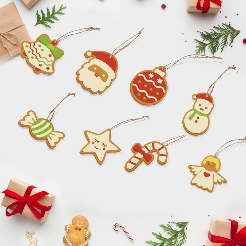 DIY-Weihnachtsbaumschmuck-Set mit Schneemann Stilvolles Geschenk für die Familie
