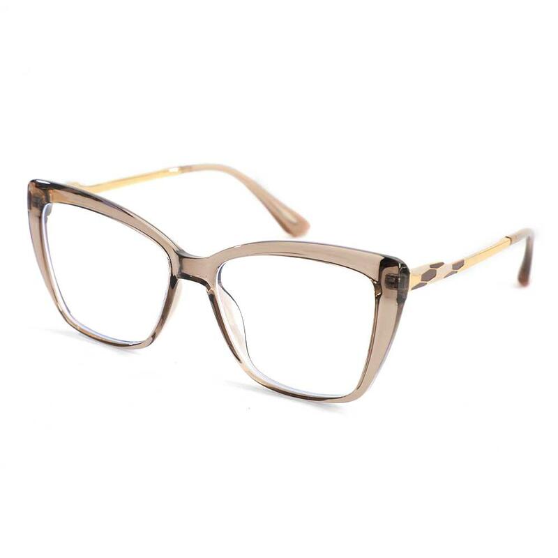 Elizabeth Cat Eye Graue Brille