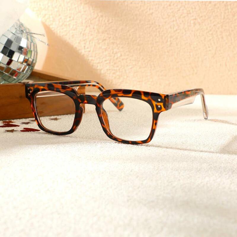 Rusk Quadratische Schildkröte Brille