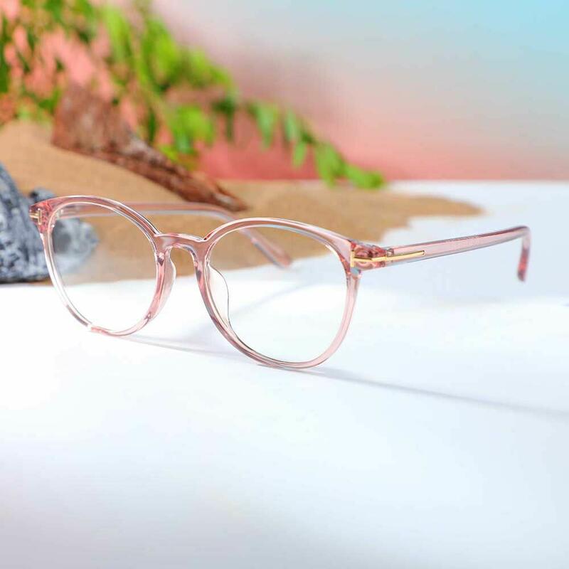 Lunettes de Vue Darren Ronde Rose