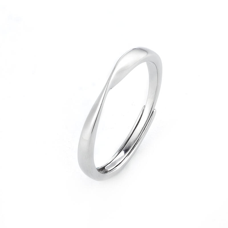 Jeulia Mobius Anillo De Plata Esterlina Para Mujer