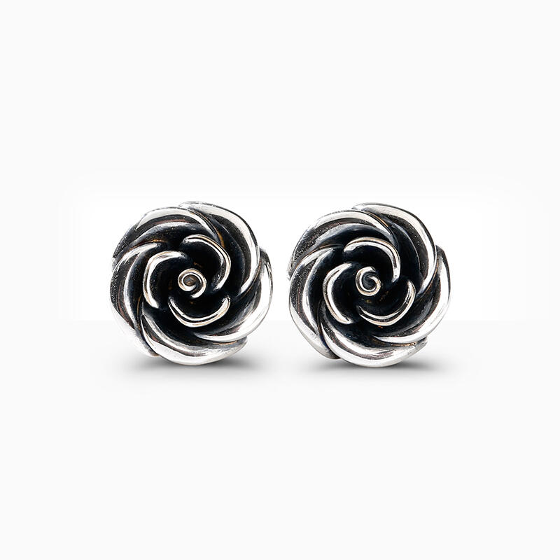 Jeulia Boucles d'oreilles "L'amour en fleurs" Fleuri Argent Sterling