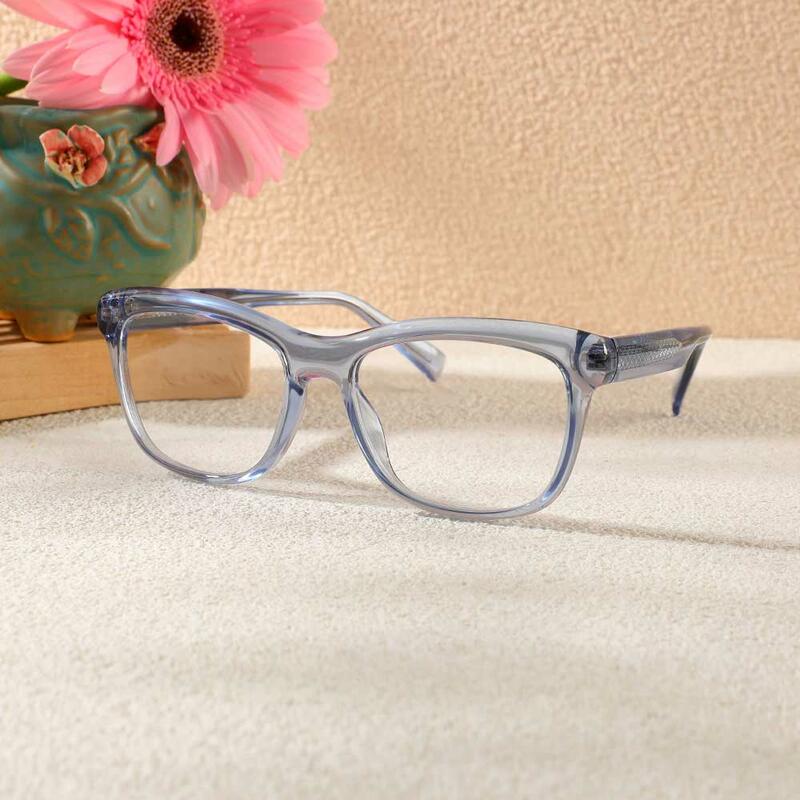 Bowman Quadratische Blaue Brille
