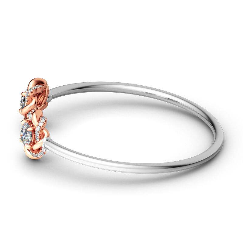 Jeulia Knot of Love Bangle
