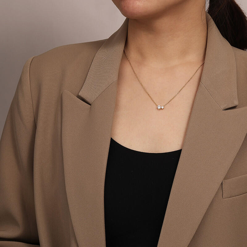 "Waiting For Love" Round Cut Necklace