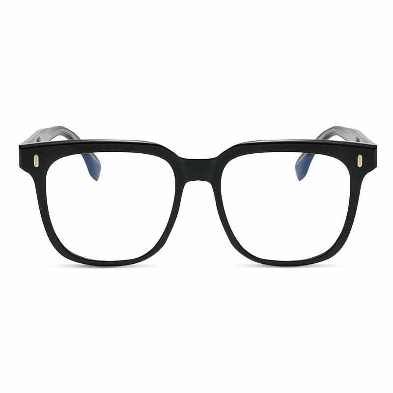 Griffith Quadratische Schwarze Brillen