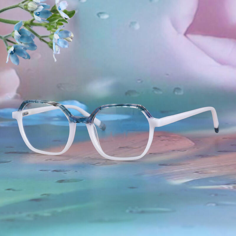 Occhiali da Vista Curme Poligono Beige 