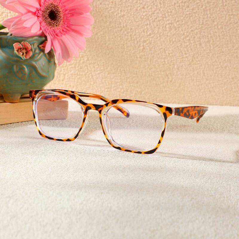 Ted Rechteckige Schildkröte Brille