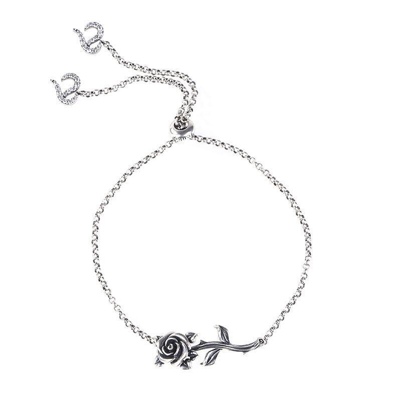 Jeulia Rose Branch Sterling Silver Jewelry Set