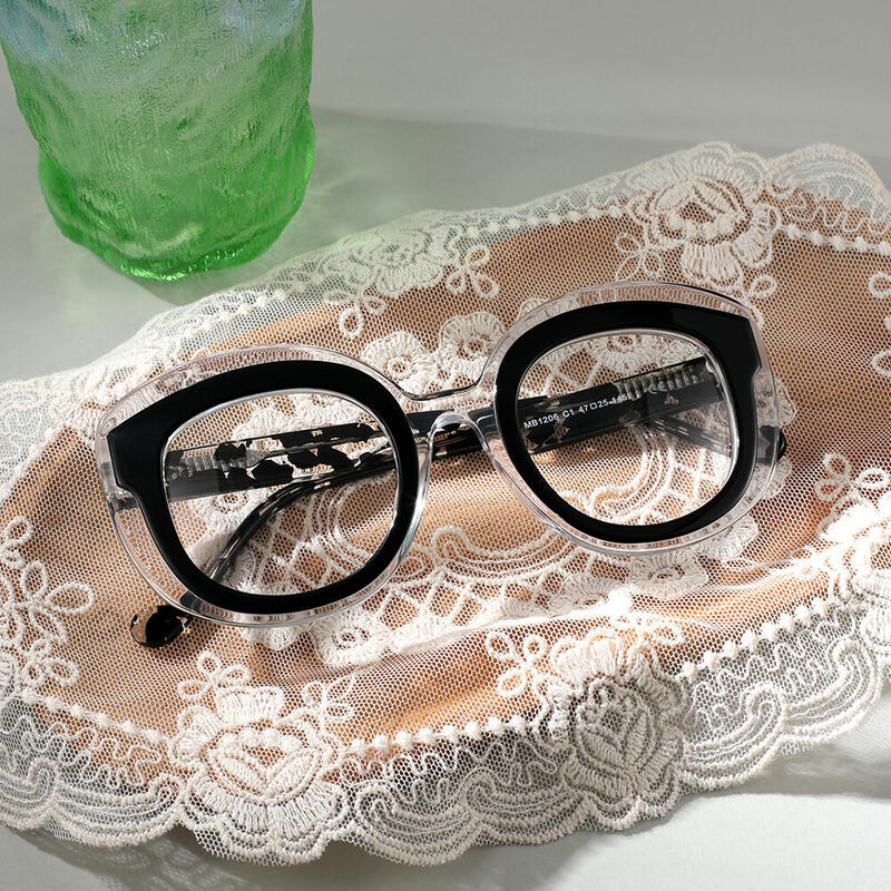 Occhiali da Vista Dolores Cat Eye Nero 