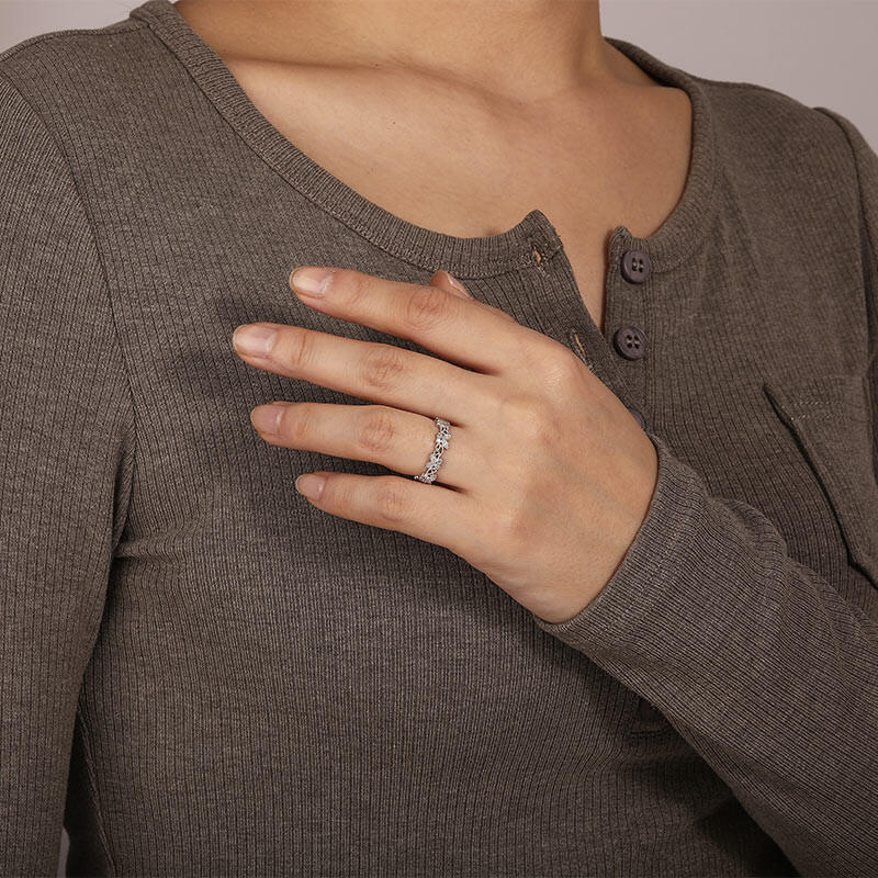 "Dancing With The Wind" Eternity Wedding Ring