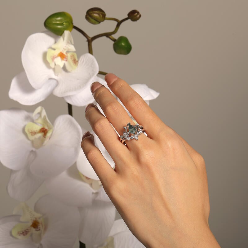 Kite Cut Ring Set