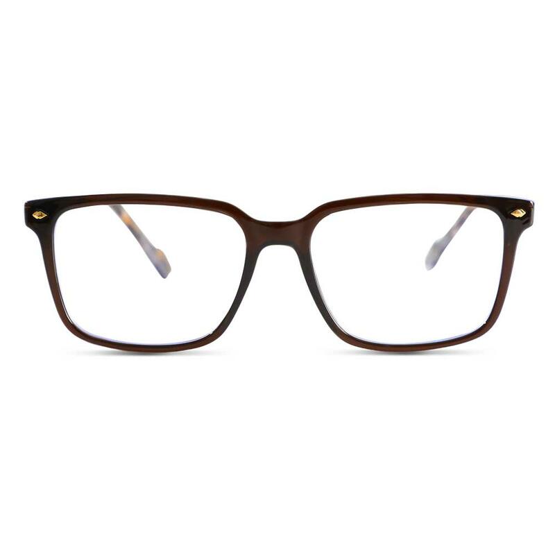 Occhiali da Vista Richardson Rettangolare Marrone 