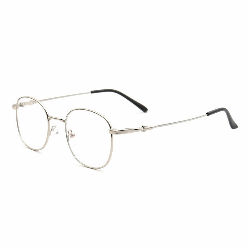 Lamb Round Silver Glasses