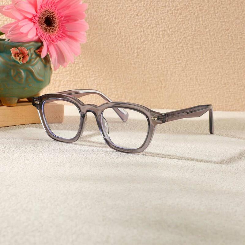 Occhiali da Vista Bloomfie Quadrato Grigio 