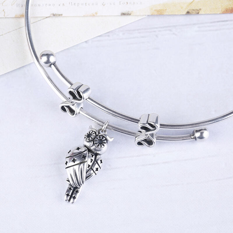 Jeulia Owlet With Stars Bangle
