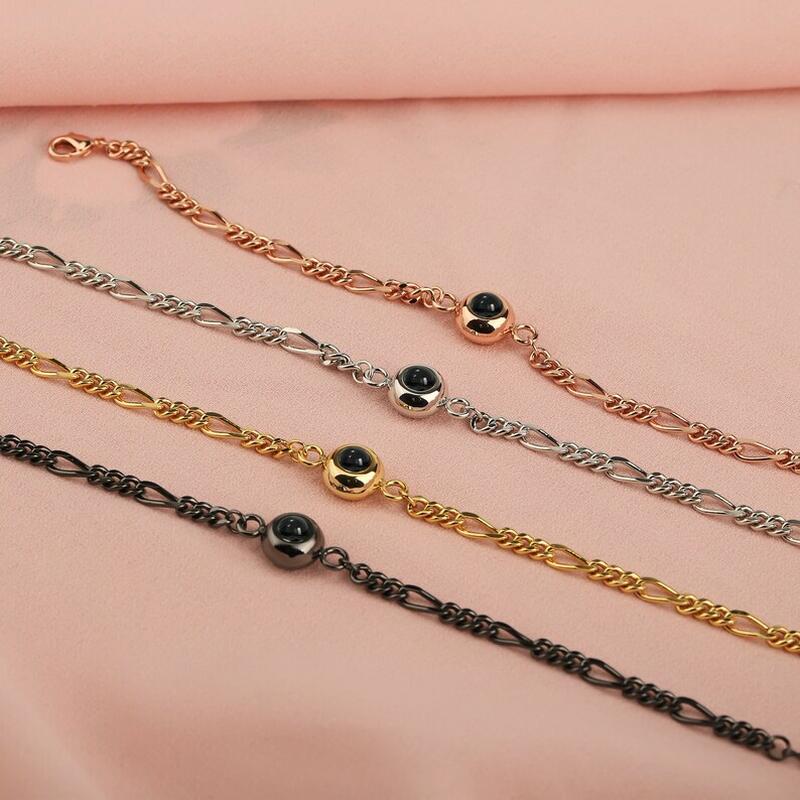 投影 写真 写真入れ ブレスレット カスタマイズ