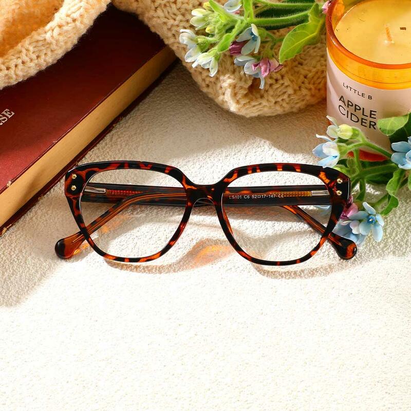 Lunettes de Vue Commons Cat Eye Écaille 