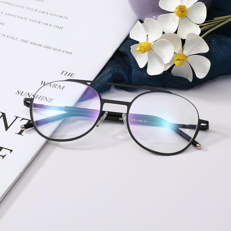 Lunettes de Vue Alicaa Aviateur Noir