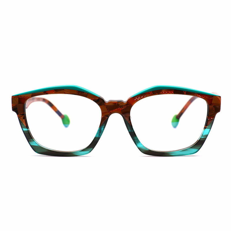 Lunettes de Vue Bentha Cat Eye Marron