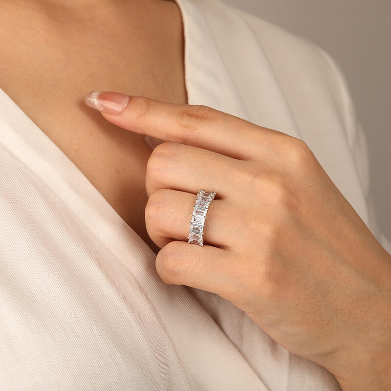 "You Mean the World to Me" Classic Wedding Ring