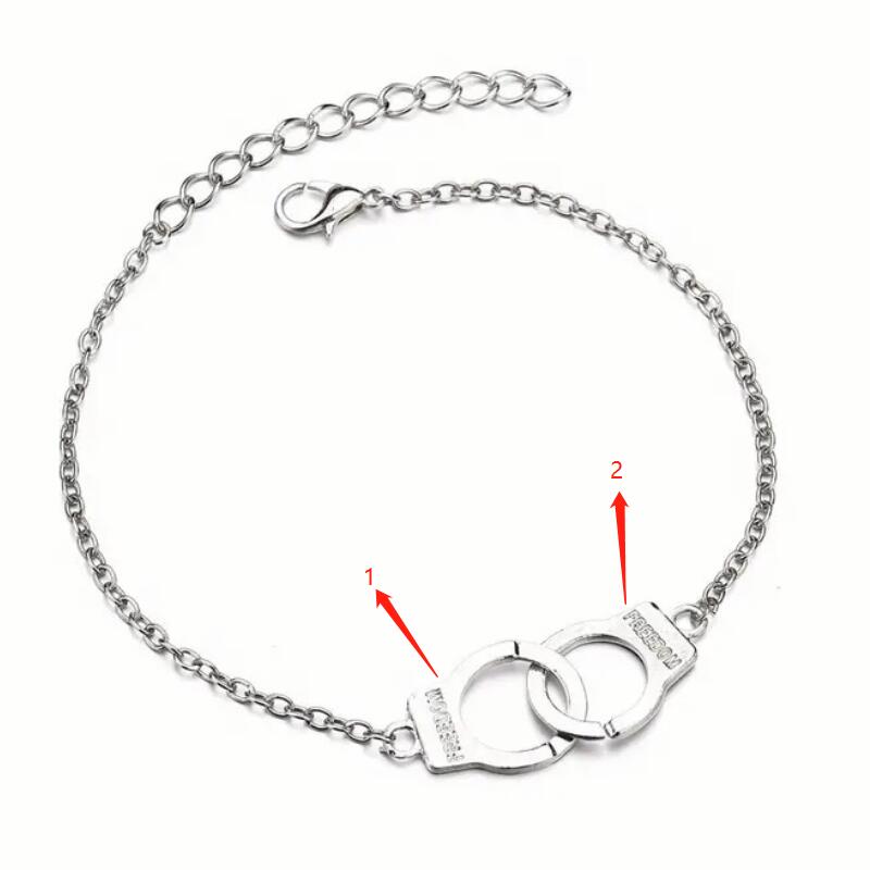 Personalized Engraving Anklet Unique Shaped Design Perfect Present for Girlfriend