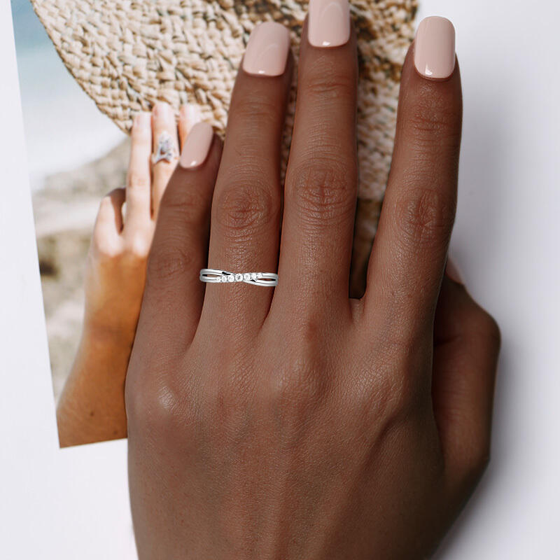 "Every Step With You" Classic Wedding Band