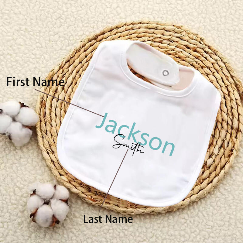Personalized Name Baby Bib Creative Present for Kids
