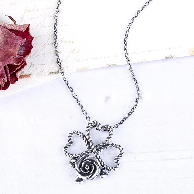Jeulia Flowering of The Heart Necklace