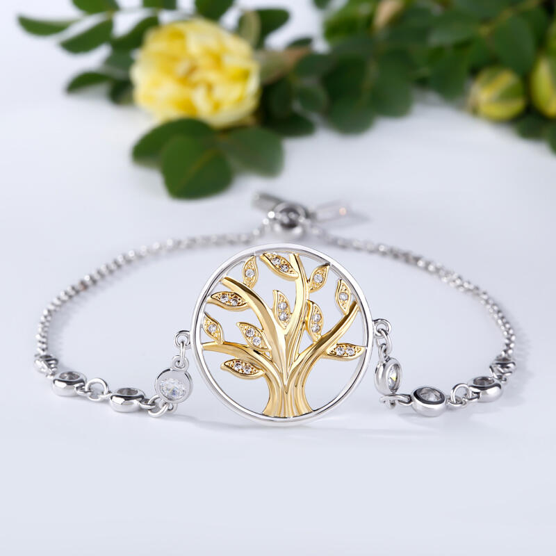 Jeulia Circle Of Life Bolo Bracelet