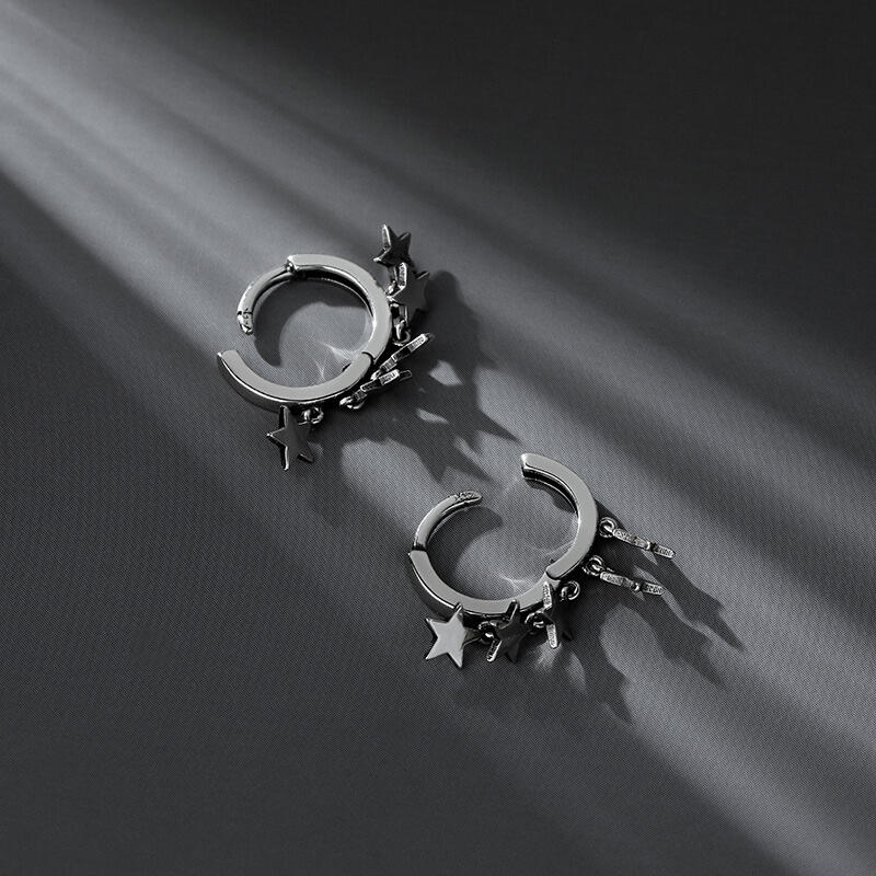 Jeulia "A Cluster of Stars" Sterling Silver Earrings