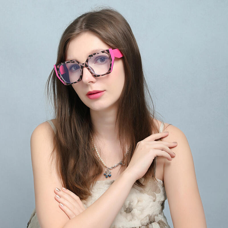 Occhiali da Vista Hedda Cat Eye Rosa 