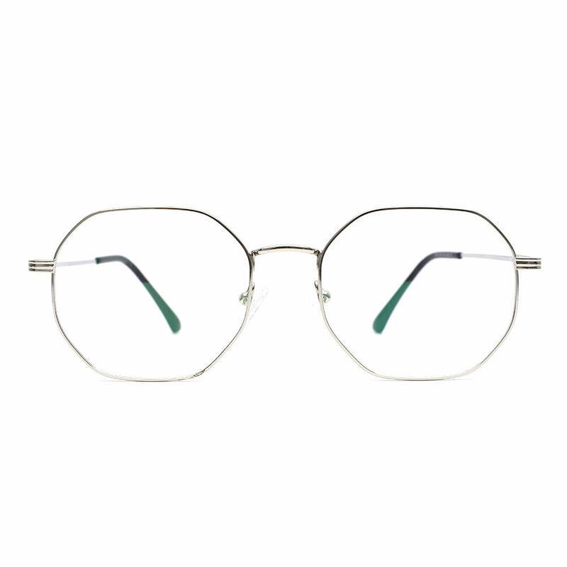 Trollpoe Geometric Silver Glasses