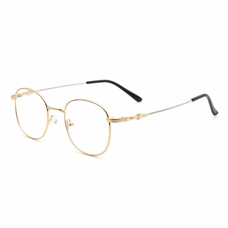 Lamb Round Gold Glasses