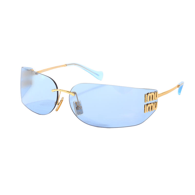 Occhiali da Sole Bulwer Rettangolare Blu 