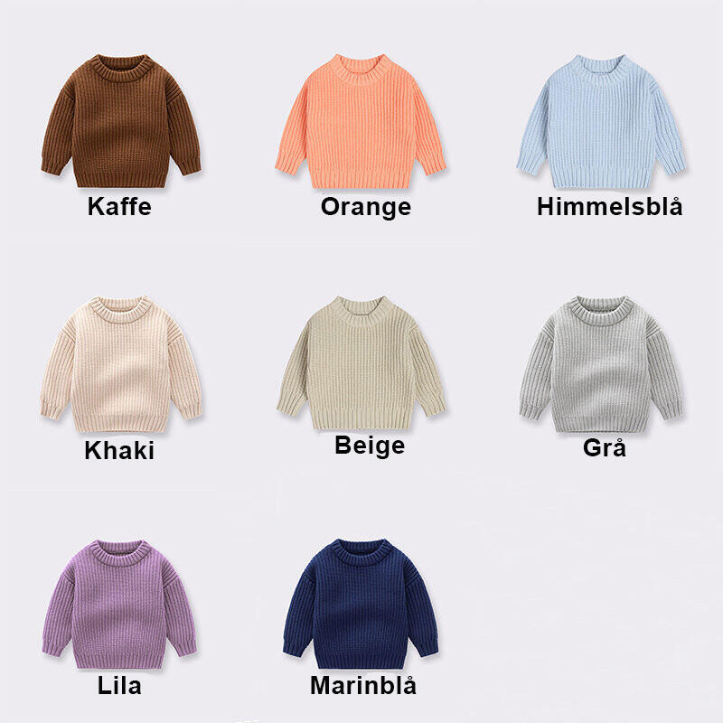 Personlig handgjord tröja med namn en varm julklapp