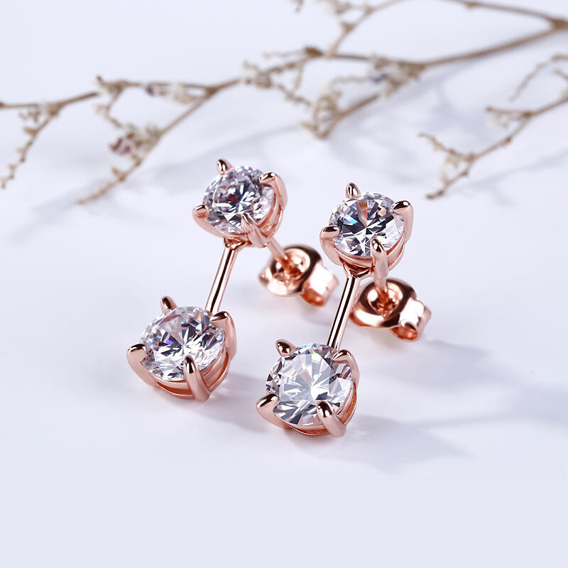 Jeulia Humble Elegance Drop Earrings