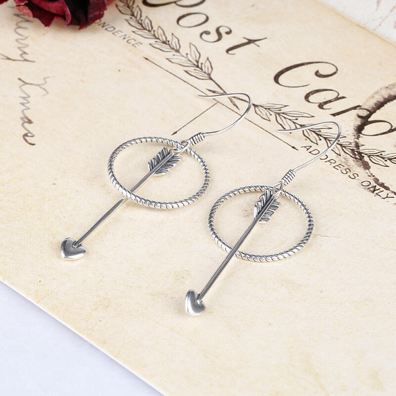 Jeulia Cupid's Arrow Earrings