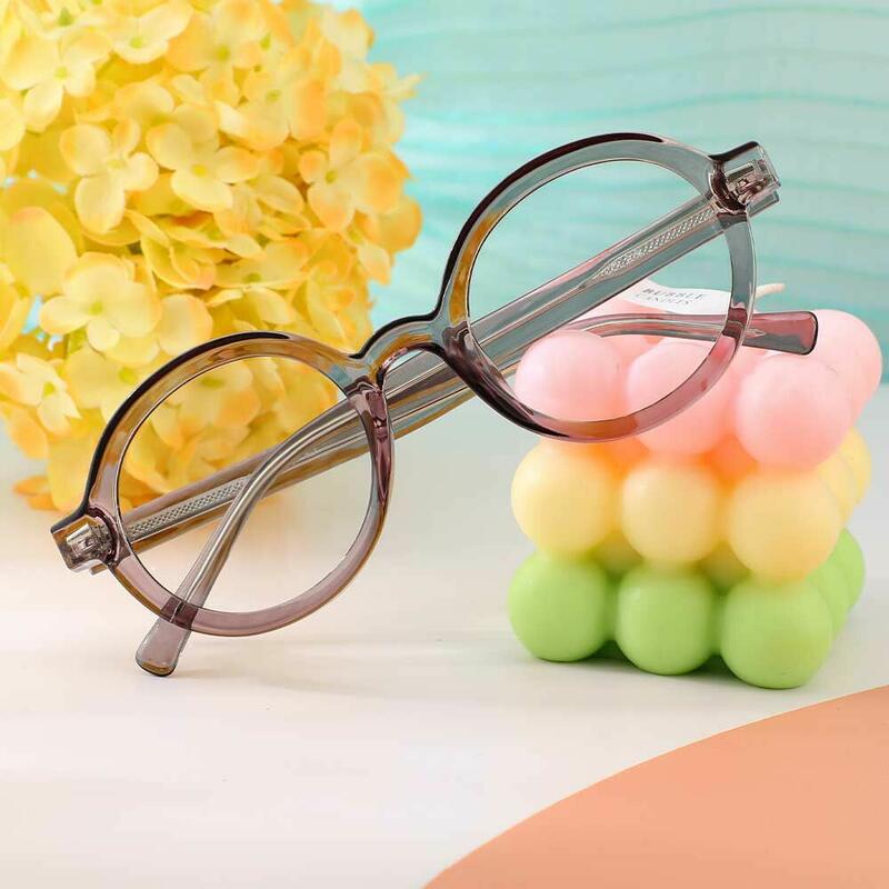 Lunettes de Vue Dwight Ronde Gris