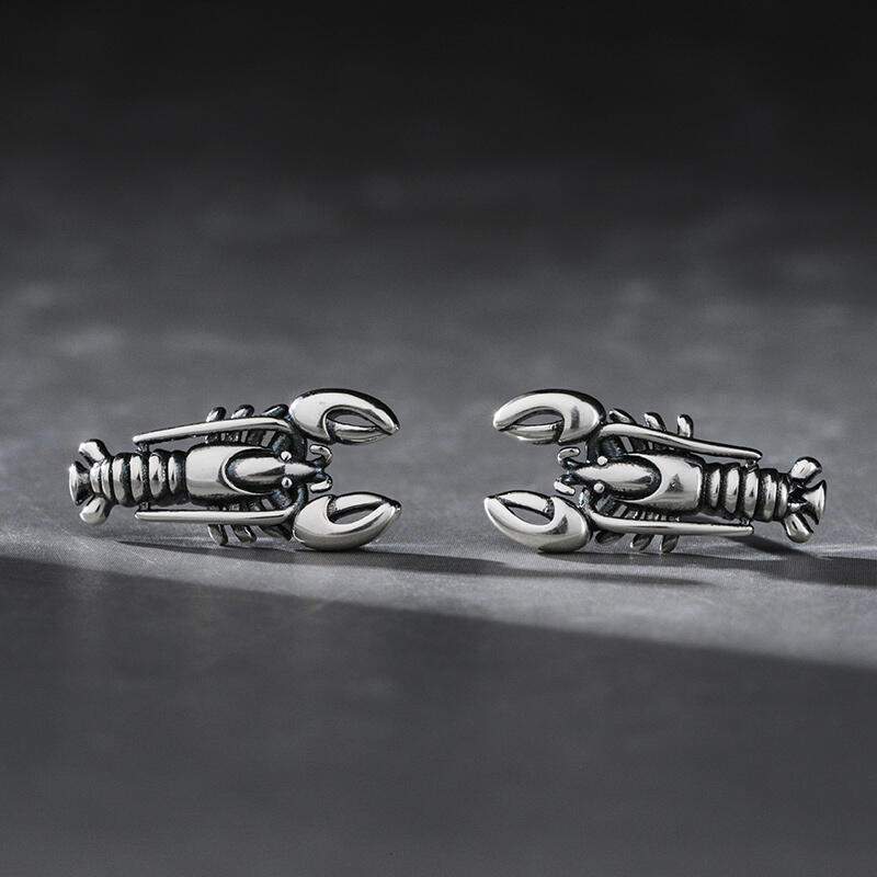 Jeulia Lobster Design Sterling Silver Earrings