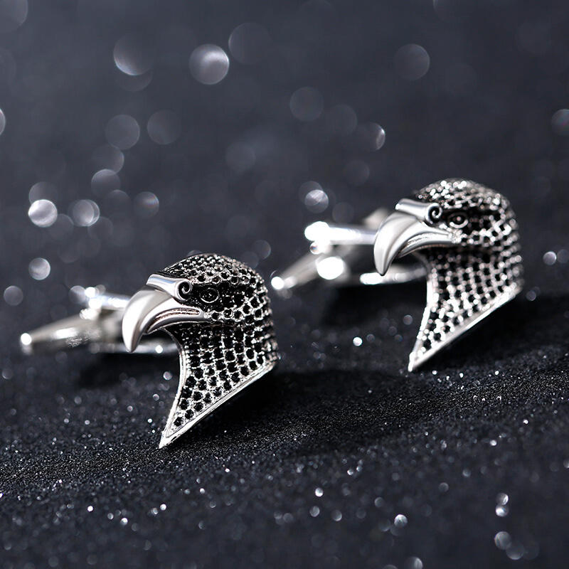 Jeulia Vintage Eagle Copper Men's Cufflinks
