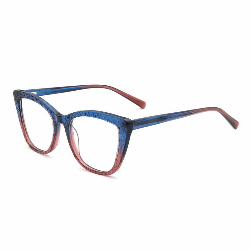 Swerve Cat Eye Pink Glasses