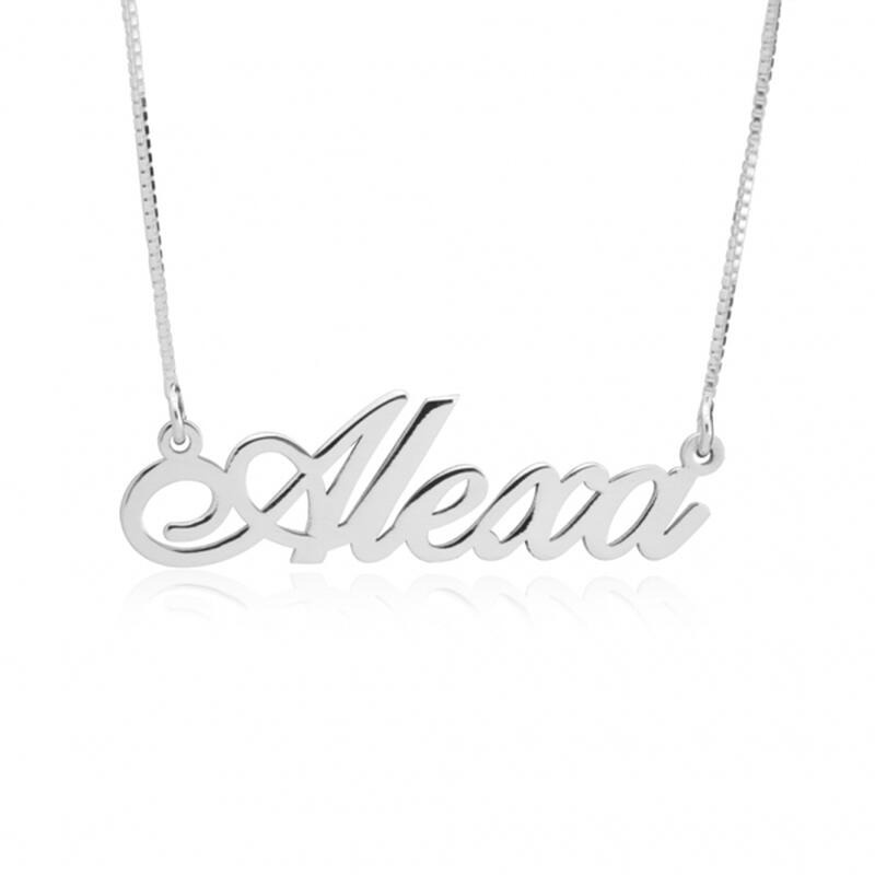 Jeulia Collar Simple Con Nombre