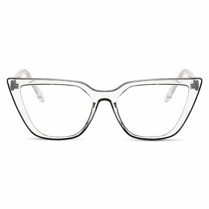Elsa Cat Eye Black Glasses